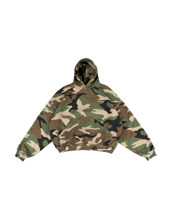 GREEN CAMO HOODIE