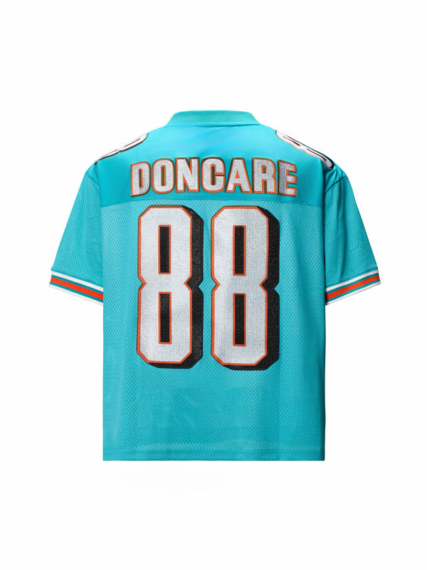 DONCARE “水钻足球球衣 - 蓝色”
